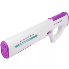   Wooze Electric Water Blaster Elektromos Automata Vízipisztoly Fehér/Lila - Akkumulátoros, Világítással, Nagy Hatótávval, Vízálló Kivitelben, Nyári Szabadtéri Játékhoz