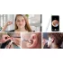 Wooze Visual Ear Cleaner Elektromos Fültisztító Készlet Fehér - HD Kamerás Otoszkóp, WiFi Kapcsolattal és LED Világítással, Precíz és Biztonságos Fültisztításhoz