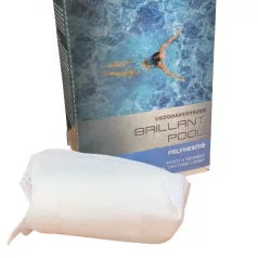   Brillant Pool Pelyhesítő 1kg - Hatékony Víz Tisztító Medencevegyszer Finom Szennyeződések Összevonására és Szűrhetőség Javítására