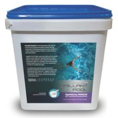   Brillant Pool Optima pH Mínusz Granulátum 7.5kg - Erőteljes pH Érték Csökkentő Medencevegyszer Lúgos Víz Semlegesítésére és Optimális Vízminőség Fenntartásához