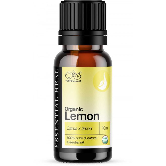 Essential Heal Organic Lemon Citrom Illóolaj 10ml