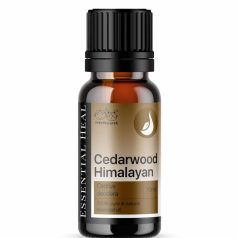   Essential Heal Himalájai Cédrus Illóolaj Cedrus deodara Természetes Fás Illatú Nyugtató és Bőrápoló Hatású Aromaterápiás Olaj 10ml