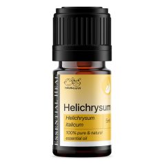   Essential Heal Olasz Szalmagyopár Illóolaj Helichrysum italicum Természetes Bőrápoló és Regeneráló Aromaterápiás Olaj 5ml