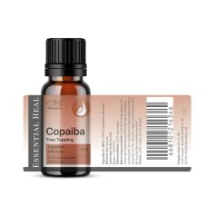   Essential Heal Copaiba Oleoresin Illóolaj Copaifera officinalis Természetes Fa Lecsapolásával Nyert Gyulladáscsökkentő és Bőrápoló Hatású Aromaterápiás Olaj 10ml