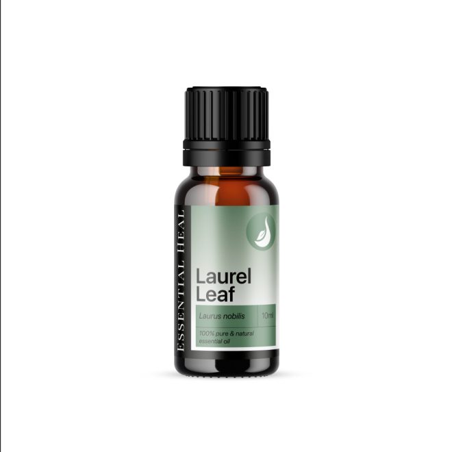 Essential Heal Nemes Babér Illóolaj Laurus Nobilis Természetes Fűszeres és Frissítő Aromaterápiás Olaj 10ml