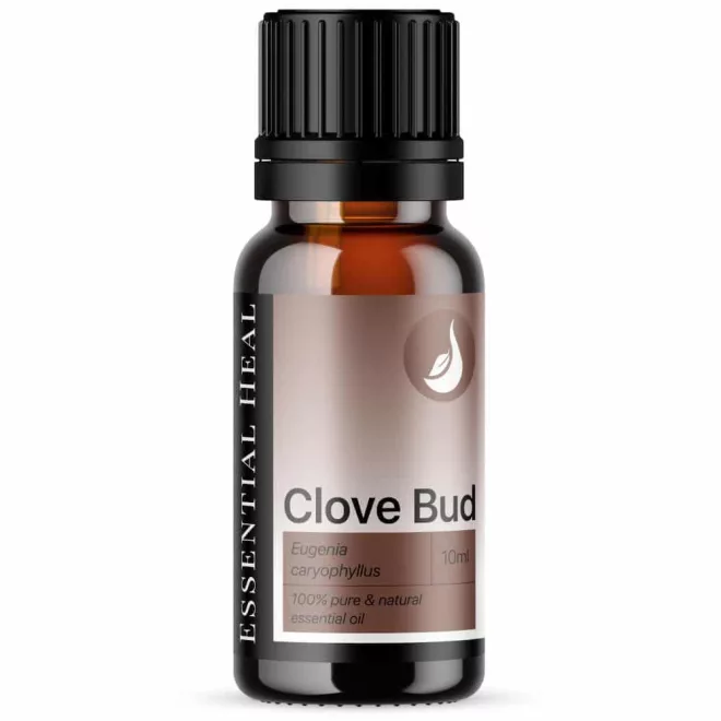 Essential Heal Szegfűszeg Illóolaj Syzygium aromaticum Természetes Fűszeres Illatú Antibakteriális és Bőrápoló Hatású Aromaterápiás Olaj 10ml