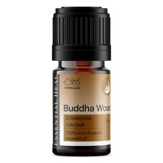   Essential Heal Buddha Wood Illóolaj Eremophila mitchellii Természetes Nyugtató és Fás Illatú Aromaterápiás Olaj 5ml