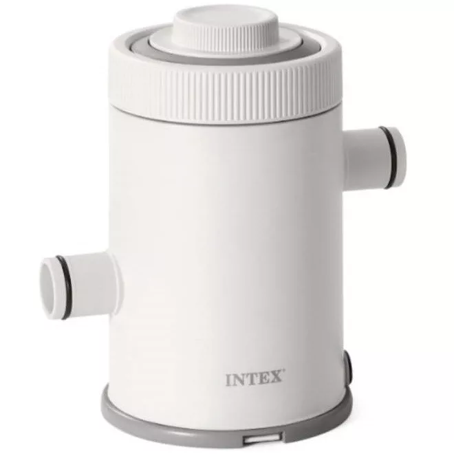 Intex C330 Papírszűrős Vízforgató 1.2m³/h Teljesítménnyel - Kompakt Medenceszűrő Rendszer „H” Típusú Szűrőpatronnal, Kisebb Kerti Medencékhez (26602)