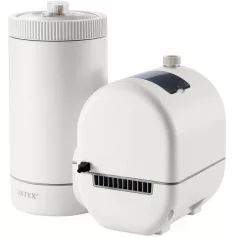   Intex C2500 Papírszűrős Vízforgató 9.4m³/h (26634) - Nagy Teljesítményű Szűrőberendezés Föld Feletti Medencékhez, Típus B Szűrőbetéttel