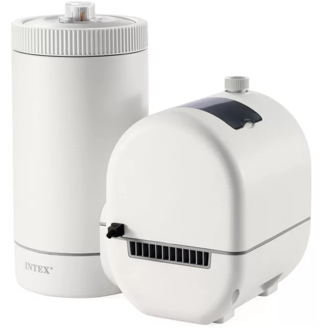 Intex C2500 Papírszűrős Vízforgató 9.4m³/h (26634) - Nagy Teljesítményű Szűrőberendezés Föld Feletti Medencékhez, Típus B Szűrőbetéttel
