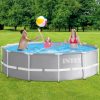 Intex Prism MetalPool Szett Medence 366x99cm Kék Kivitelben - Extra Mélység, Megerősített Szerkezet (26716)