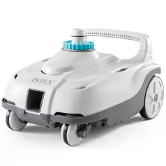   Intex Deluxe Auto Pool Cleaner Zx100 Automata Medenceporszívó - Öntisztító Medence Robot Föld feletti Medencékhez, Hatékony Vízalatti Tisztítás (28006)