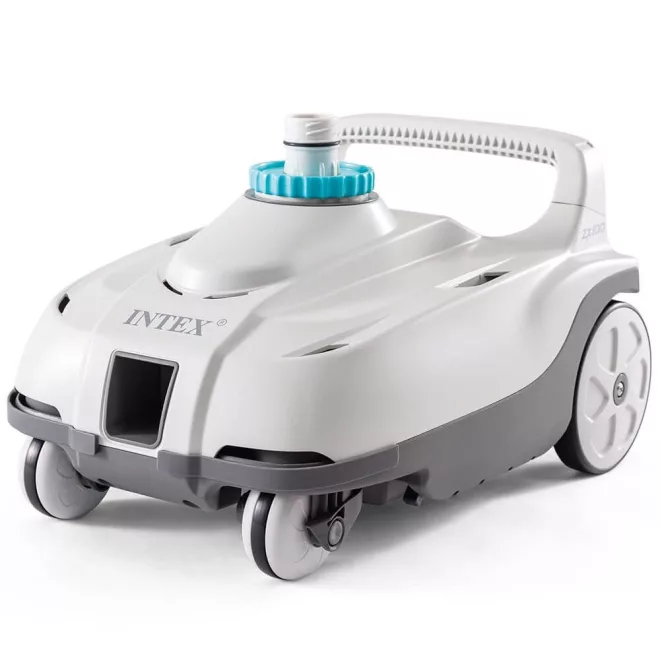 Intex Deluxe Auto Pool Cleaner Zx100 Automata Medenceporszívó - Öntisztító Medence Robot Föld feletti Medencékhez, Hatékony Vízalatti Tisztítás (28006)