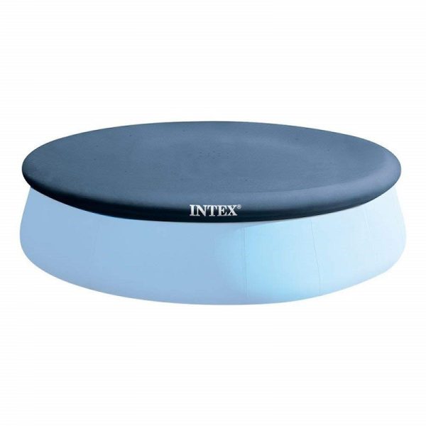 Intex Puhafalú Medence Védőtakaró D2.44m (28020) - Tartós Fólia Easy Set Medencékhez, Megbízható Szennyeződés Elleni Védelem