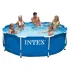Intex Metal Pool Családi Medence 305x76cm Kék Kivitelben - Stabil és Hosszú Élettartamú (28200)