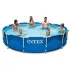 Intex MetalPool Szett Medence 305x76cm Kék Kivitelben - Stabil Szerkezet, Komplett Családi Medence (28202)