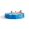 Intex Metal Pool Családi Medence 366x76cm Kék Kivitelben - Stabil és Hosszú Élettartamú (28210)