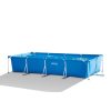 Intex MetalPool Szett Medence 450x220x84cm Kék Kivitelben - Megerősített Szerkezet, Komplett Családi Medence (28274NP)