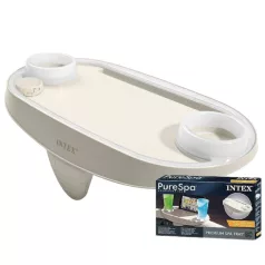   Intex PureSpa Jakuzzi Pohártartó, LED Világításal, Telefon és Tablet Tartóval - Otthoni Wellness Élményhez, Komfortos Használatot Támogatva (Intex 28520)