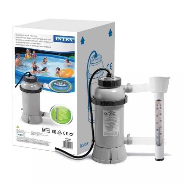 Intex Elektromos Medence Fűtőberendezés 3kW Teljesítménnyel - Gyors és Hatékony Fűtés Kerti Medencékhez, Egyszerű Telepítés, Biztonságos Használat (28684)