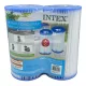 Intex „A” Típusú Szűrőpatron 2db - Eredeti Cserepatron Intex Papírszűrős Vízforgatókhoz, Hatékony Szűrés és Tiszta Medencevíz (29002)