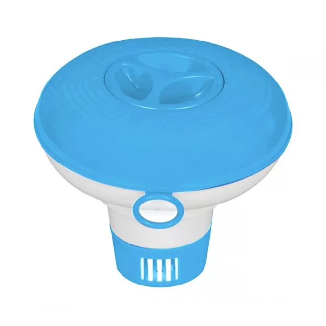 Intex Úszó MINI Vegyszeradagoló Medencéhez - Kompakt Klórtabletta Adagoló Kis és Közepes Méretű Medencék Vízkezeléséhez (29040)