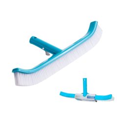   Intex Hajlított Medence Kefe Fal- és Aljzattisztításhoz (29053) - Erős Sörtéjű Ívelt Tisztítókefe Föld Feletti és Süllyesztett Medencékhez
