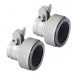 Intex Hollanderes Átalakító Szett 32mm Medencecsatlakozáshoz - 2db-os Csomag Szorítóanyával, Tömlőátalakító Intex Szivattyúkhoz és Vízforgatókhoz (29061)