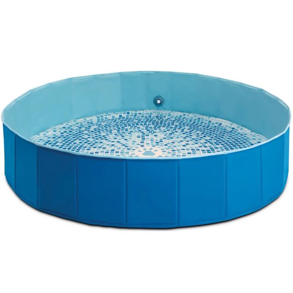 Intex Összecsukható Kisállat Medence 152x30cm (48400) - Strapabíró PVC Medence Kutyáknak és Más Háziállatoknak
