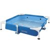 Intex Kisállat Medence Szett 152x152x30.5cm (48402) - Square Frame Összecsukható Medence Kutyáknak, Strapabíró PVC Vázzal