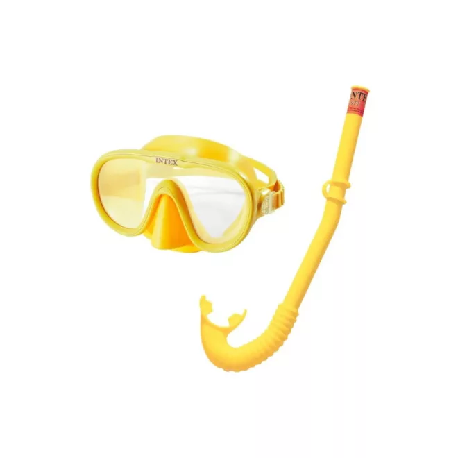 Intex Adventurer Búvár Szett Sárga - Nyári Víz Alatti Felfedezéshez, Kényelmes és Játékos Használattal (Intex 55642S)