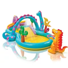   Intex Dinoland Élmény és Játékmedence Gyerekeknek 333x229x112cm (57135)