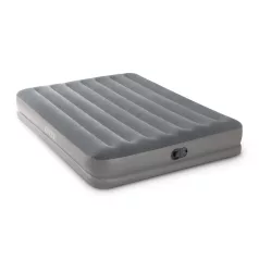   Intex Queen Prestige Felfújható Vendégágy 152x203x30cm 2 Személyes Beépített USB-s Elektromos Pumpával – Kényelmes Fekvőhely Vendégeknek, Gyors Előkészítéssel (Intex 64114)