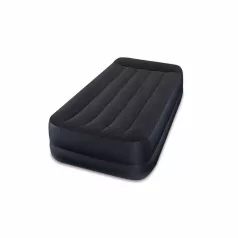   Intex Raised Felfújható Vendégágy Beépített Párnával és Pumpával Fiber-Tech 99x191x42cm (64122)