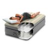 Intex Prime Comfort Elevated Felfújható Vendégágy 99x191x51cm (64162) - Egyszemélyes Magasított Légágy Beépített Elektromos Pumpával, Kényelmes Vendégágy Otthonra és Kempingezéshez