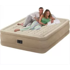   Intex Ultra Plush Felfújható Vendégágy, 152x203x46cm - Vendégszobába vagy Utazáshoz, Kényelmes és Praktikus Megoldásként (Intex 64428)