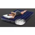 Intex Classic Downy Felfújható Matrac, 152x203x25cm, Kék, Plüss Felső Rész, 2 az 1-Ben Szelep, Wave Beam Belső Szerkezet - Hosszan Tartó Nyári Használathoz, Megbízható Medenceélménnyel (Intex 64759)