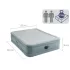 Intex Queen Prémium Comfort Felfújható Vendégágy 203x152x46cm 2 Személyes Beépített Elektromos Pumpával és Fejtámlával – Kényelmes Alvóhely Vendégeknek és Utazáshoz (Intex 64824)