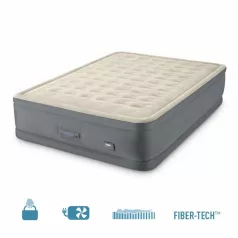   Intex PremAire II Felfújható Luxus Vendégágy, 152x203x46cm - Vendégszobába vagy Utazáshoz, Kényelmes és Praktikus Megoldásként (Intex 64926)