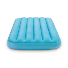   Intex Cozy Kidz Felfújható Matrac, Kék, 88x157x18cm - Stabil Kerti Fürdőzéshez, Kényelmes Nyári Felfrissüléssel (Intex 66803K)