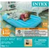 Intex Cozy Kidz Felfújható Matrac, Kék, 88x157x18cm - Stabil Kerti Fürdőzéshez, Kényelmes Nyári Felfrissüléssel (Intex 66803K)