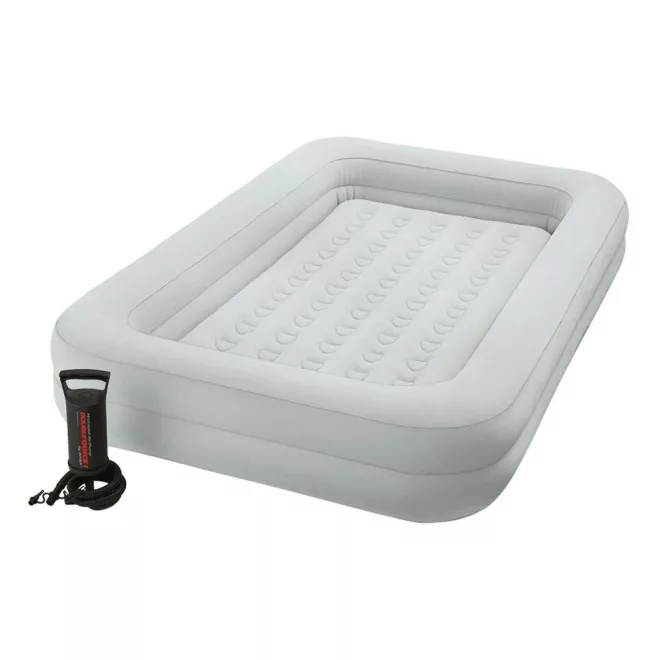 Intex Kidz Travel Felfújható Matrac Szett, 107x168x25cm - Hosszan Tartó Nyári Használathoz, Megbízható Medenceélménnyel (Intex 66810)
