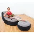Intex Ultra Lounge Felfújható Fotel, Lábtartóval, 99x130x76cm - Laza Otthoni Kikapcsolódáshoz, Komfortos Üléssel (Intex 68564)